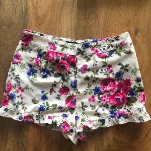 Forever 21 Floral Shorts